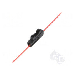 Clemă Siguranțe Auto 19mm 12A Roșu | Electronic-mag.ro | Componente Electronice