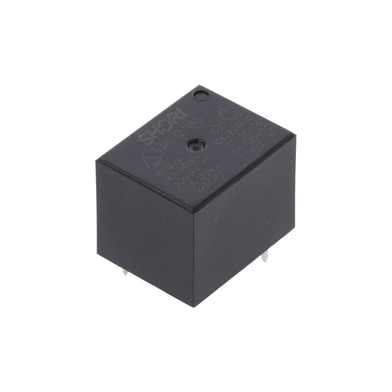 Releu Electromagnetic SPST-NO 12VDC 10A 240VAC pentru PCB | Electronic-mag.ro | Componente Electronice