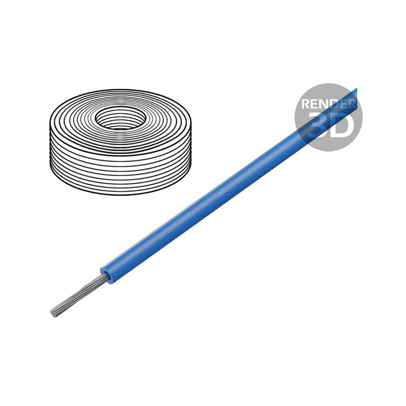 Cablu Silicon Albastru 1x1,5mm² 100m | Electronic-mag.ro | Componente Electronice Cablu Silicon Albastru 1x1,5mm² 100m | Electronic-mag.ro | Componente Electronice
