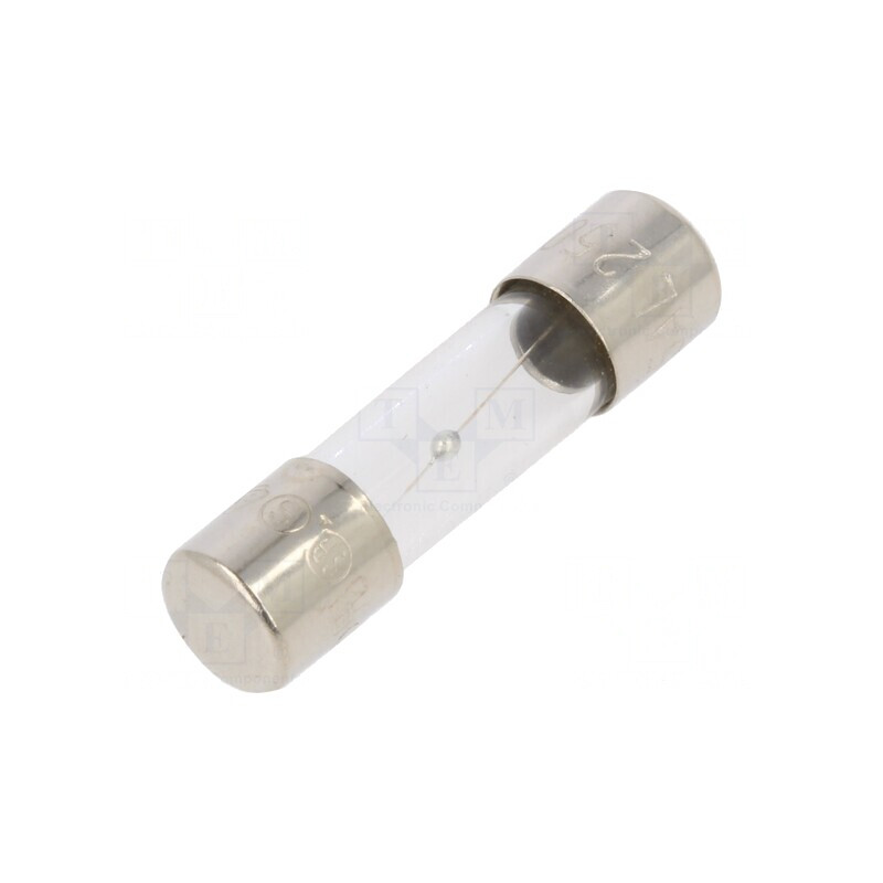 Siguranță întârziere 2,5A 250V sticlă 5x20mm | Electronic-mag.ro | Componente Electronice
