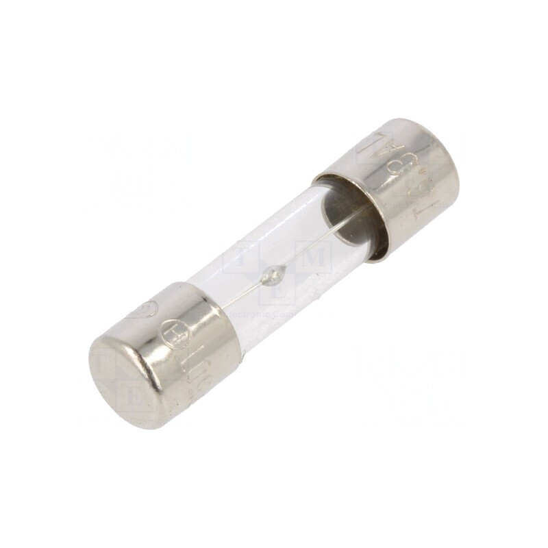Siguranță Întârziată 6,3A 250VAC Sticlă 5x20mm | Electronic-mag.ro | Componente Electronice