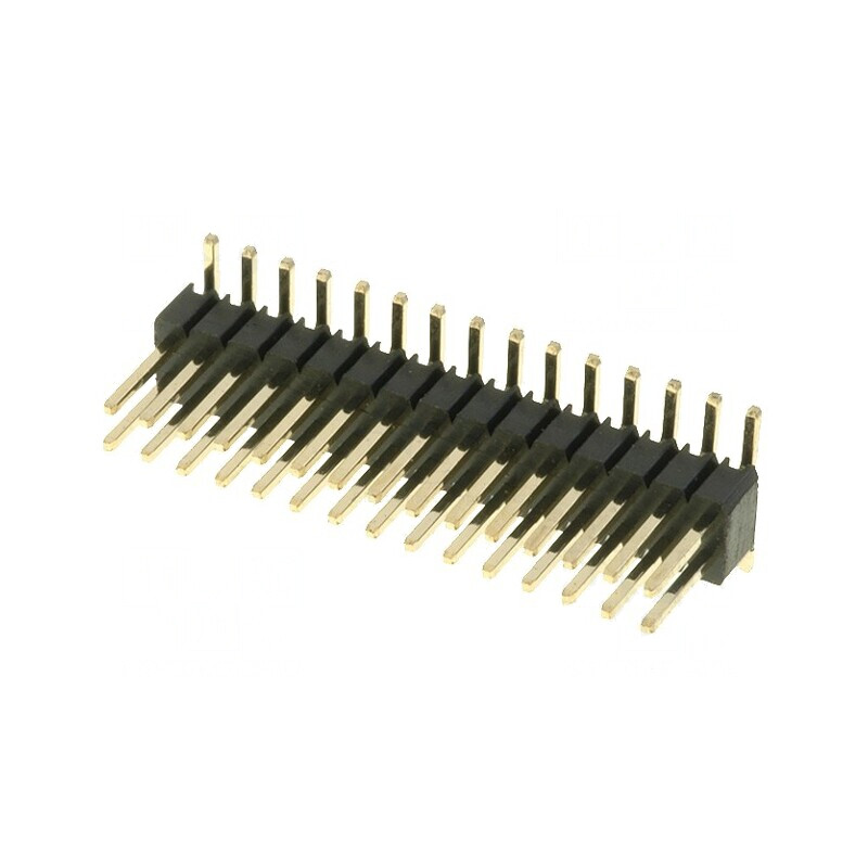 Conector pini 2x15 vertical 1,27mm SMT | Electronic-mag.ro | Componente Electronice