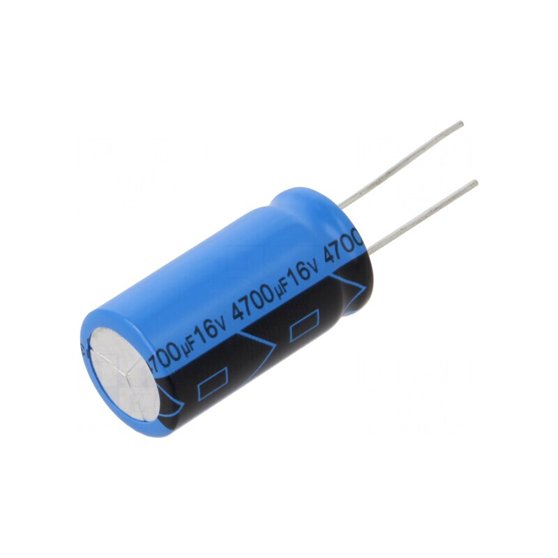 Condensator electrolitic THT 4700uF 16V 7.5mm | Electronic-mag.ro | Componente Electronice