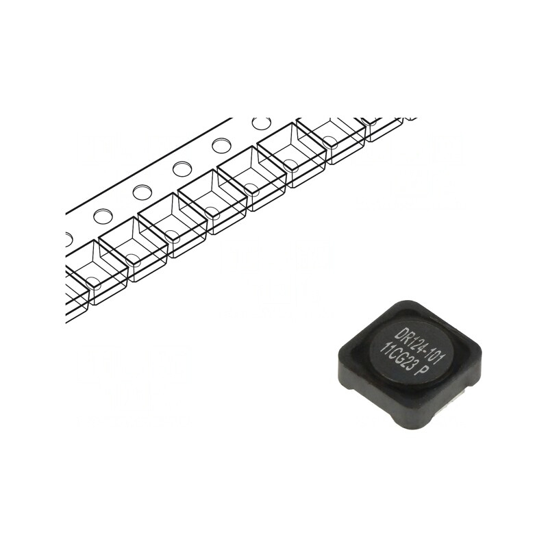 Inductor SMD 100uH 1.5A 20% | Electronic-mag.ro | Componente Electronice Inductor SMD 100uH 1.5A 20% | Electronic-mag.ro | Componente Electronice