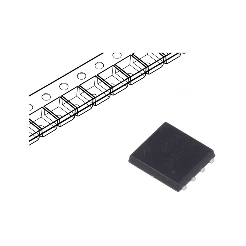 N-MOSFET Unipolar 100V 33A 57W DFN5x6 | Electronic-mag.ro | Componente Electronice