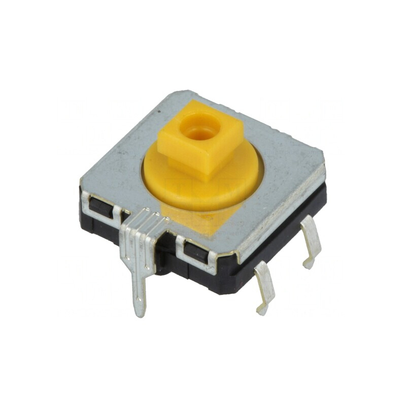 Microîntrerupător TACT SPST-NO 0.05A 24V THT | Electronic-mag.ro | Componente Electronice