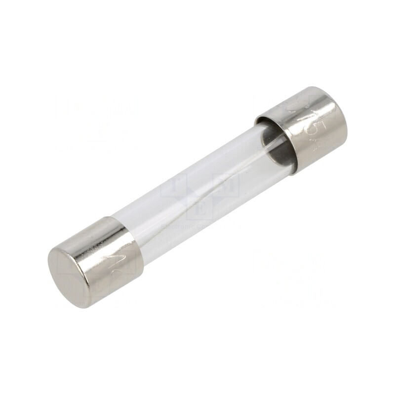 Siguranță ardere rapidă 15A 32V 6,3x32mm alamă | Electronic-mag.ro | Componente Electronice