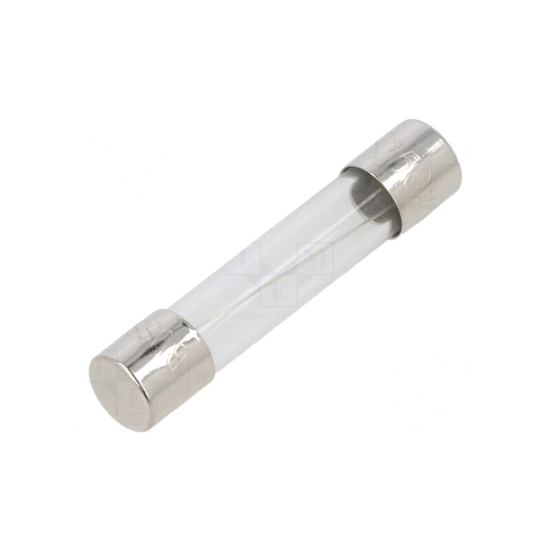 Siguranță ardere rapidă 7.5A 250V 6.3x32mm alamă | Electronic-mag.ro | Componente Electronice