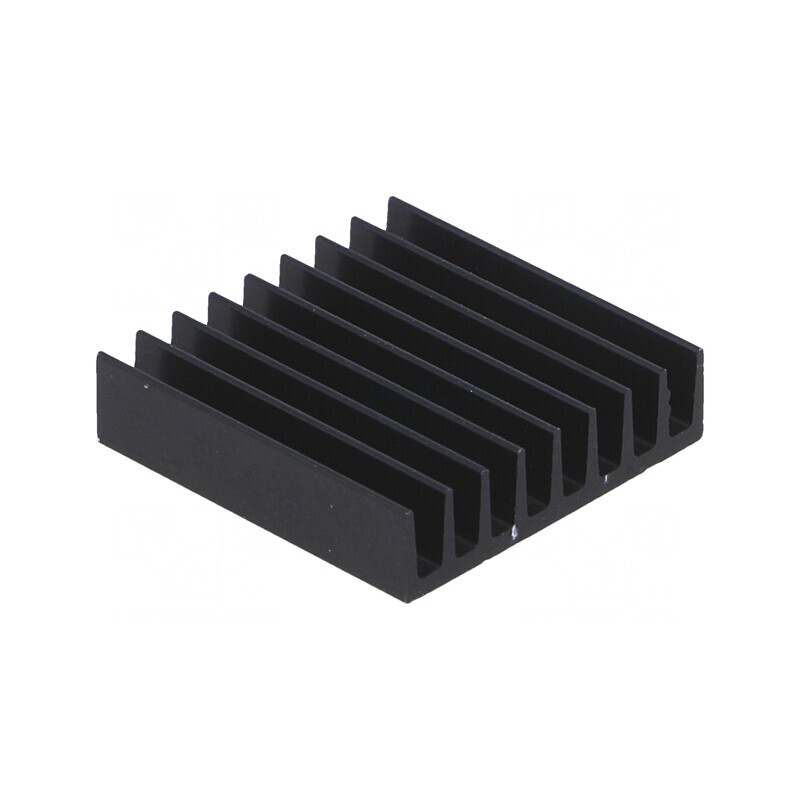 Radiator Extrudat Negru 19x19x4,8mm 22K/W | Electronic-mag.ro | Componente Electronice Radiator Extrudat Negru 19x19x4,8mm 22K/W | Electronic-mag.ro | Componente Electronice