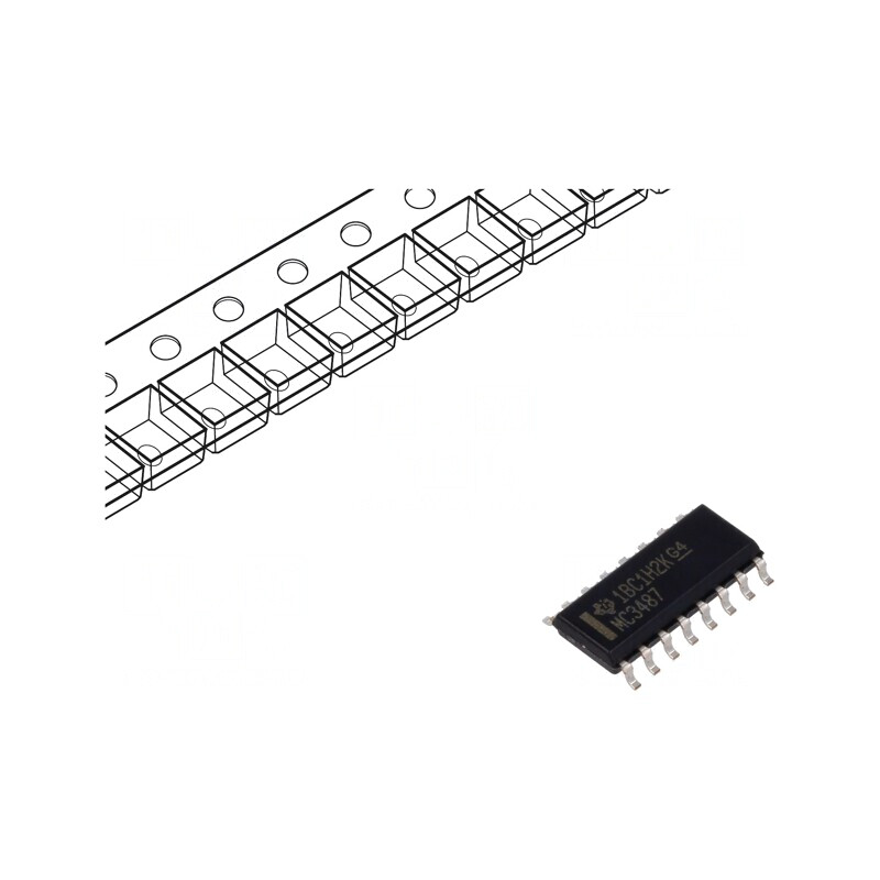 Interfață Declanșator RS422 10000kbps SOIC16 | Electronic-mag.ro | Componente Electronice Interfață Declanșator RS422 10000kbps SOIC16 | Electronic-mag.ro | Componente Electronice