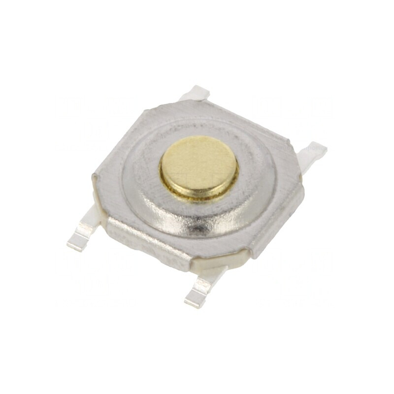 Microîntrerupător TACT SPST-NO 0.02A 15VDC SMT | Electronic-mag.ro | Componente Electronice