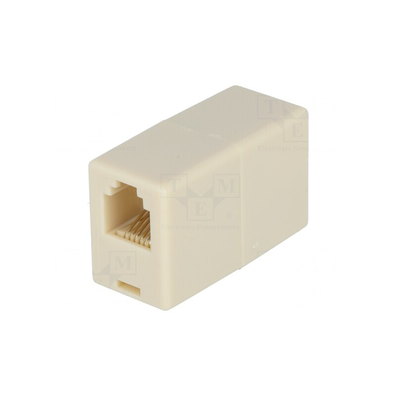 Adaptor RJ12 6P6C Soclu Dual | Electronic-mag.ro | Componente Electronice Adaptor RJ12 6P6C Soclu Dual | Electronic-mag.ro | Componente Electronice