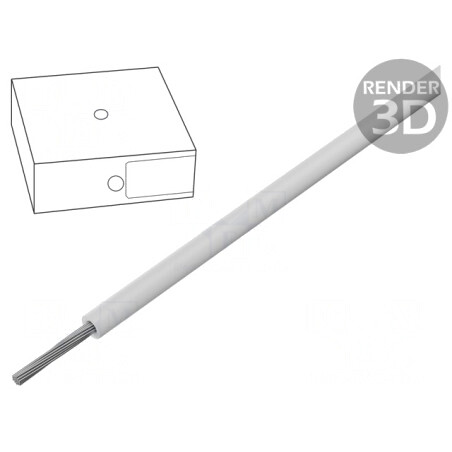 Cablu ÖLFLEX HEAT 125 SC 1x0,5mm2 Cu PO Alb | Electronic-mag.ro | Componente Electronice