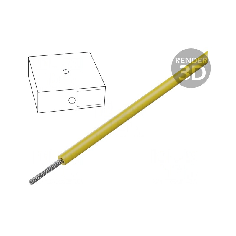 Cablu galben ÖLFLEX® HEAT 125 SC 1x0,5mm2 | Electronic-mag.ro | Componente Electronice Cablu galben ÖLFLEX® HEAT 125 SC 1x0,5mm2 | Electronic-mag.ro | Componente Electronice