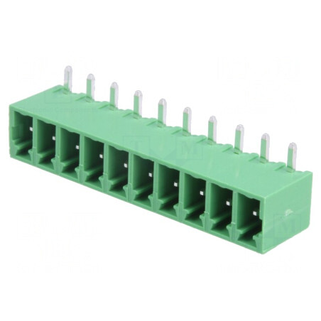Regletă de conexiuni deconectabilă 10 piste 3,81mm soclu | Electronic-mag.ro | Componente Electronice
