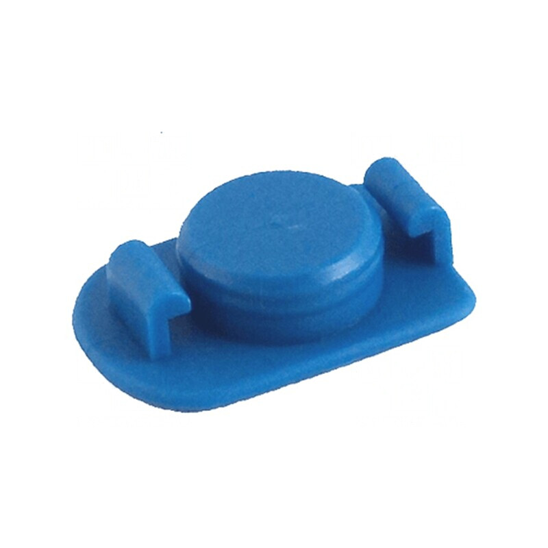 Buşon seringă albastră 10ml polietilenă | Electronic-mag.ro | Componente Electronice