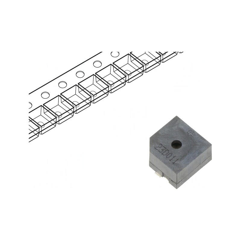 Semnalizator Electromagnetic 2,4kHz 40mA | Electronic-mag.ro | Componente Electronice