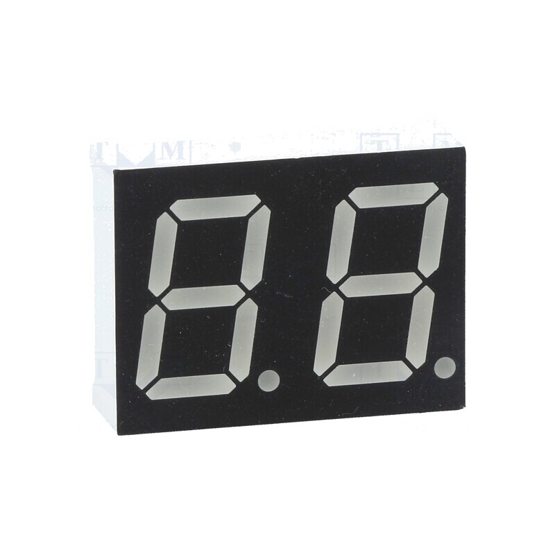 Afișaj LED 7 Segmente 14.2mm 2 Digits Galben-Verde | Electronic-mag.ro | Componente Electronice Afișaj LED 7 Segmente 14.2mm 2 Digits Galben-Verde | Electronic-mag.ro | Componente Electronice