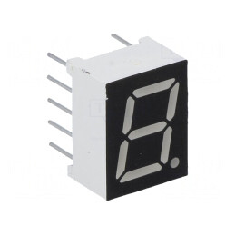 Afișaj LED 7 Segmente Verde 9,9mm | Electronic-mag.ro | Componente Electronice