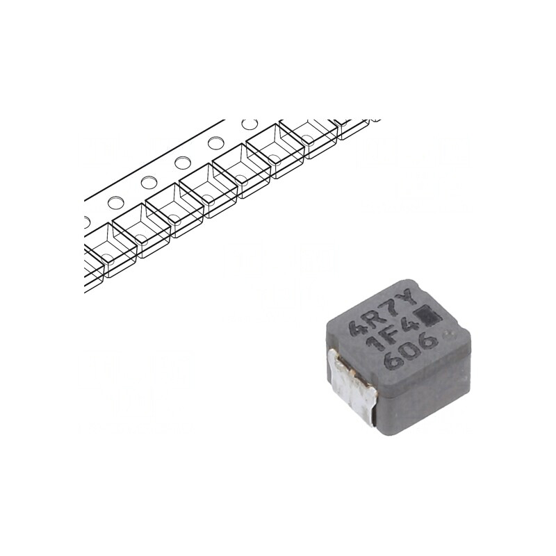Inductor SMD 4.7uH 7.7A 36mΩ 5.5x5x4mm | Electronic-mag.ro | Componente Electronice