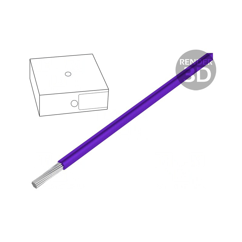 Cablu Multi-Standard SC 2.1 1mm2 PVC Violet | Electronic-mag.ro | Componente Electronice