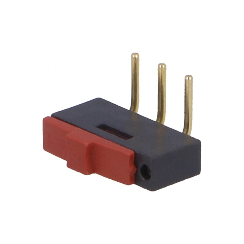 Comutator Glisant 2 Pozitii 0.3A 24VDC pentru PCB | Electronic-mag.ro | Componente Electronice