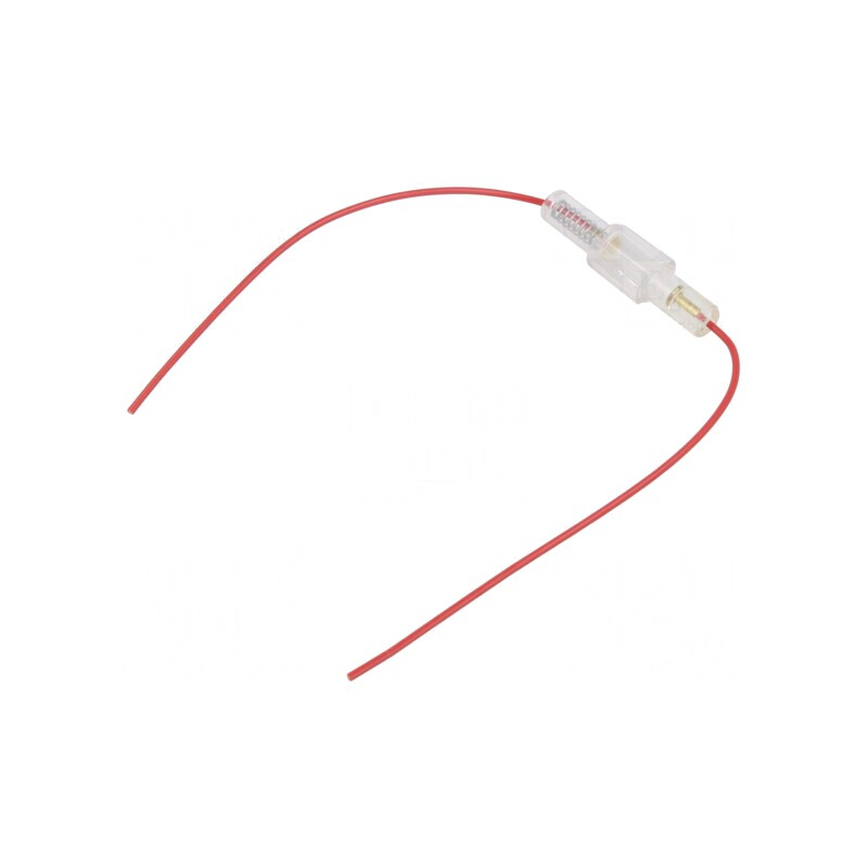 Clemă Siguranțe 5x30mm, 6.3x32mm, 750mm2 Roșu | Electronic-mag.ro | Componente Electronice