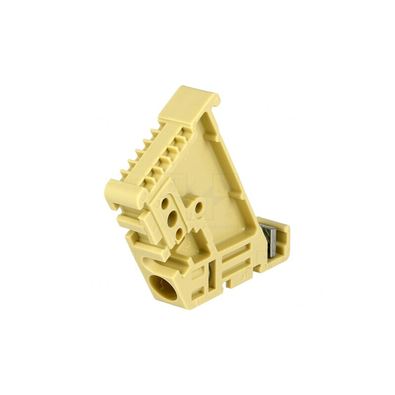 Casetă Bej 8,5mm TS35 | Electronic-mag.ro | Componente Electronice