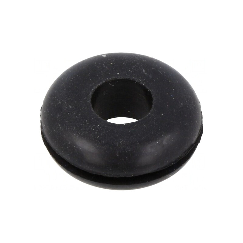 Manșon de Montaj din Gumă Neagră 14,27mm x 7,92mm | Electronic-mag.ro | Componente Electronice