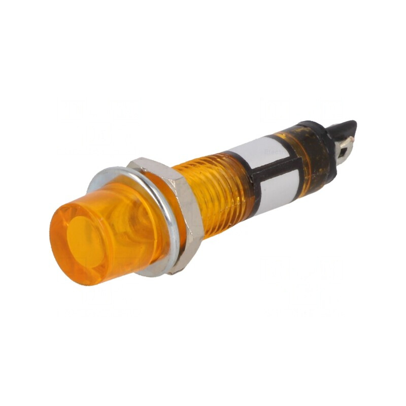 Lampă de control neon concav portocalie 12VAC Ø7,5mm | Electronic-mag.ro | Componente Electronice Lampă de control neon concav portocalie 12VAC Ø7,5mm | Electronic-mag.ro | Componente Electronice