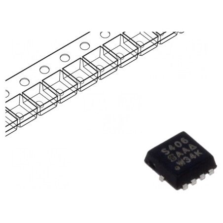 Tranzistor N-MOSFET 30V 12.2A | Electronic-mag.ro | Componente Electronice