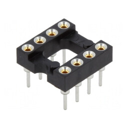 '4 Pos. Female Vertical IC Socket' | Electronic-mag.ro | Componente Electronice