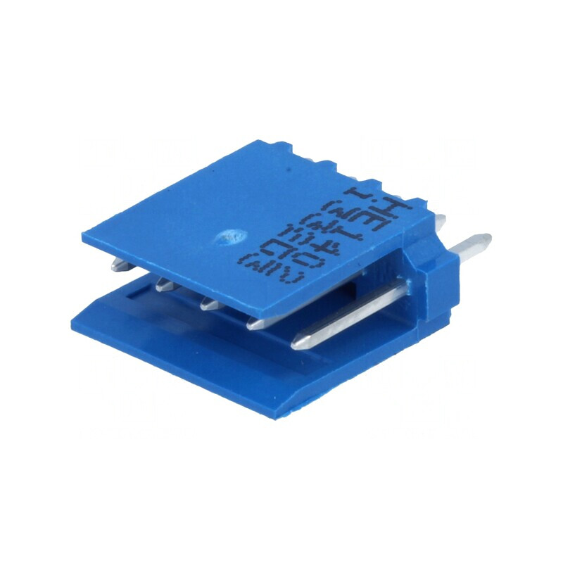 Soclu cablu-placă HE14 2,54mm 5 pini THT 3A cositorit | Electronic-mag.ro | Componente Electronice