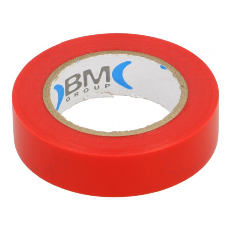Bandă Electroizolantă Roșie 15mm x 10m | Electronic-mag.ro | Componente Electronice