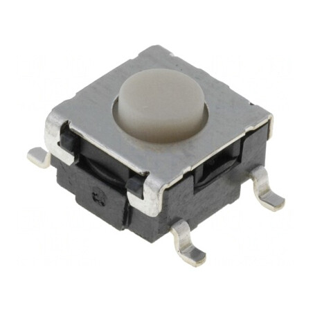Microîntrerupător TACT SPST-NO 0,05A 24V SMT | Electronic-mag.ro | Componente Electronice