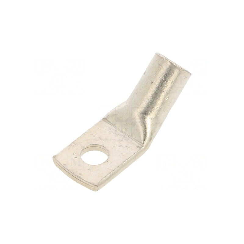 Vârf Inelar Tubular M5 16mm² Crimpat 45° | Electronic-mag.ro | Componente Electronice