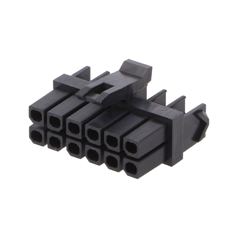 Conector Mufă Micro-Fit TPA 3mm 12 PIN fără Contacte | Electronic-mag.ro | Componente Electronice