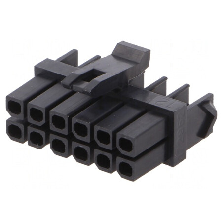 Conector Mufă Micro-Fit TPA 3mm 12 PIN fără Contacte | Electronic-mag.ro | Componente Electronice
