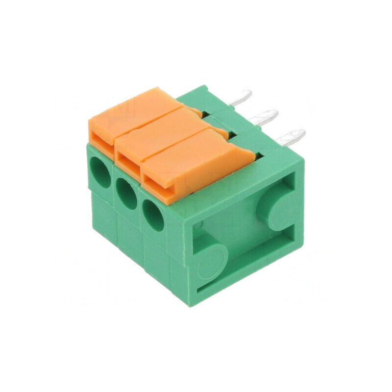 Regletă Conexiuni PCB 3,81mm 3 Piste | Electronic-mag.ro | Componente Electronice