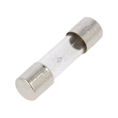 Siguranță întârziere 4A 250V sticlă 5x20mm alamă | Electronic-mag.ro | Componente Electronice