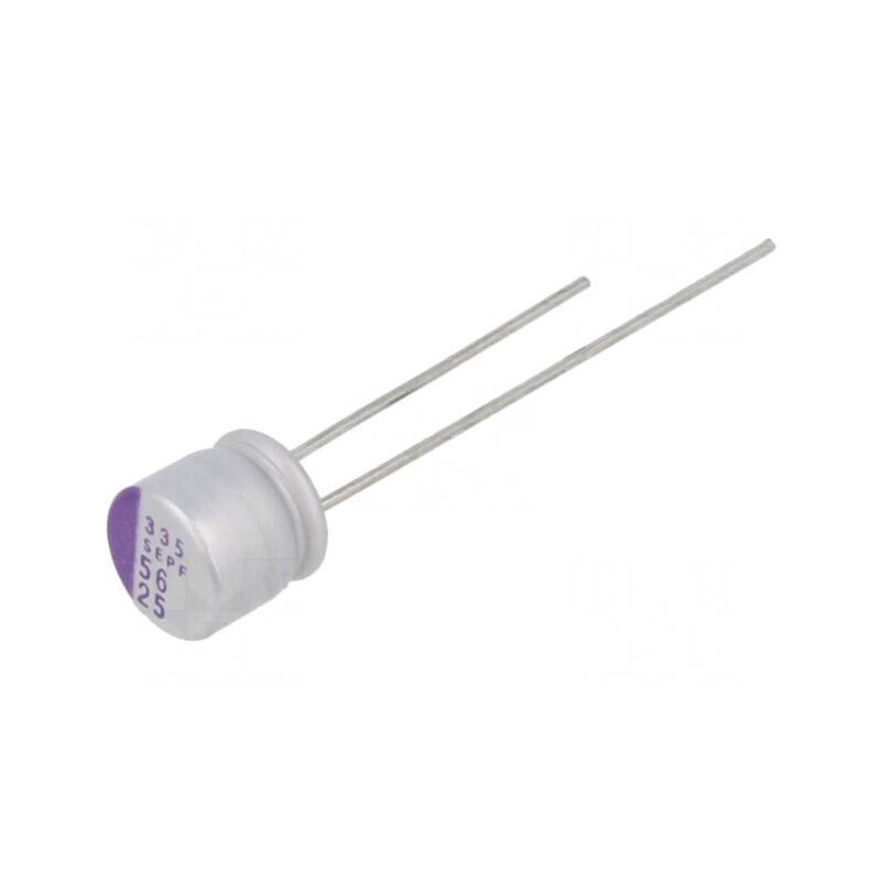 Condensator Polimeric 56uF 25V THT | Electronic-mag.ro | Componente Electronice