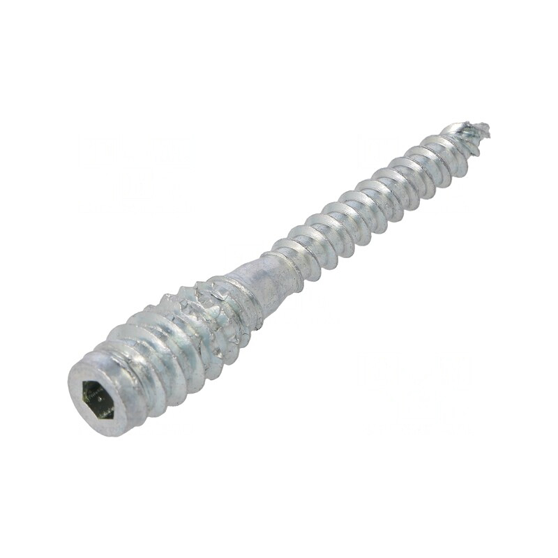 Șurub Lemn 6x60mm HEX 4mm Oțel Zincat | Electronic-mag.ro | Componente Electronice