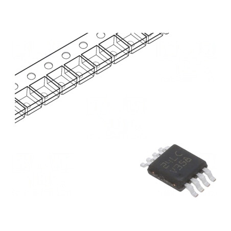Amplificator Operațional 1MHz 2 Canale VSSOP8 2,7-5,5V | Electronic-mag.ro | Componente Electronice