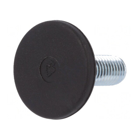 Picioruș Rigid cu Ax și Slot Șurubelniță Cruciformă | Electronic-mag.ro | Componente Electronice