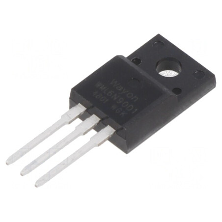 N-MOSFET WMOS™ 900V 6A 50W Tranzistor | Electronic-mag.ro | Componente Electronice
