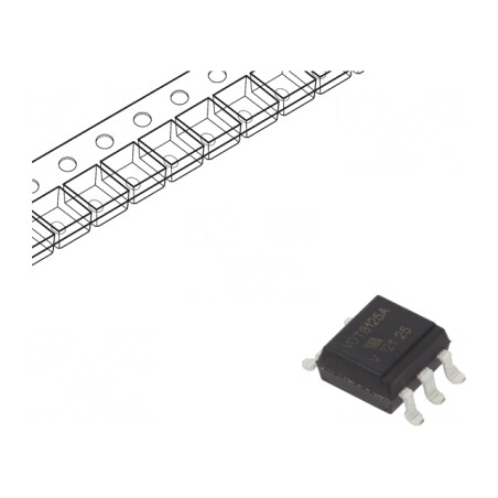 Optotriac 5kV SMD6 fără conectare la zero | Electronic-mag.ro | Componente Electronice