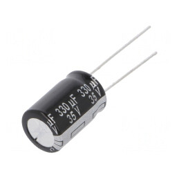 Condensator Electrolitic THT 470uF 25V Ø10x16mm | Electronic-mag.ro | Componente Electronice