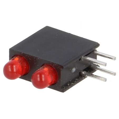 LED Roșu 3mm 20mA 2-2.5V | Electronic-mag.ro | Componente Electronice