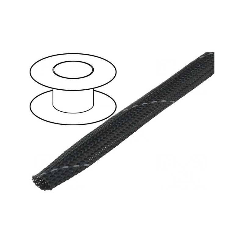 Împletitură Poliester 12mm - Ambalaj 100m | Electronic-mag.ro | Componente Electronice