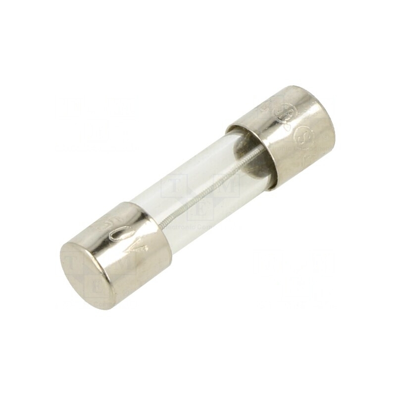 Siguranță întârziată 250mA 250VAC sticlă 5x20mm | Electronic-mag.ro | Componente Electronice